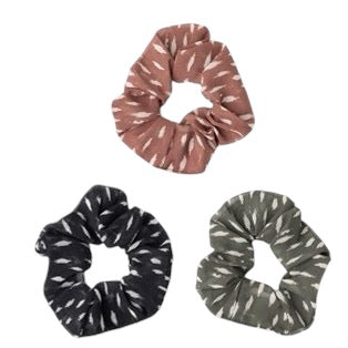 Olivia Moss® Buns Out Scrunchies 3 pack - Dash Print Phoenix Nationale