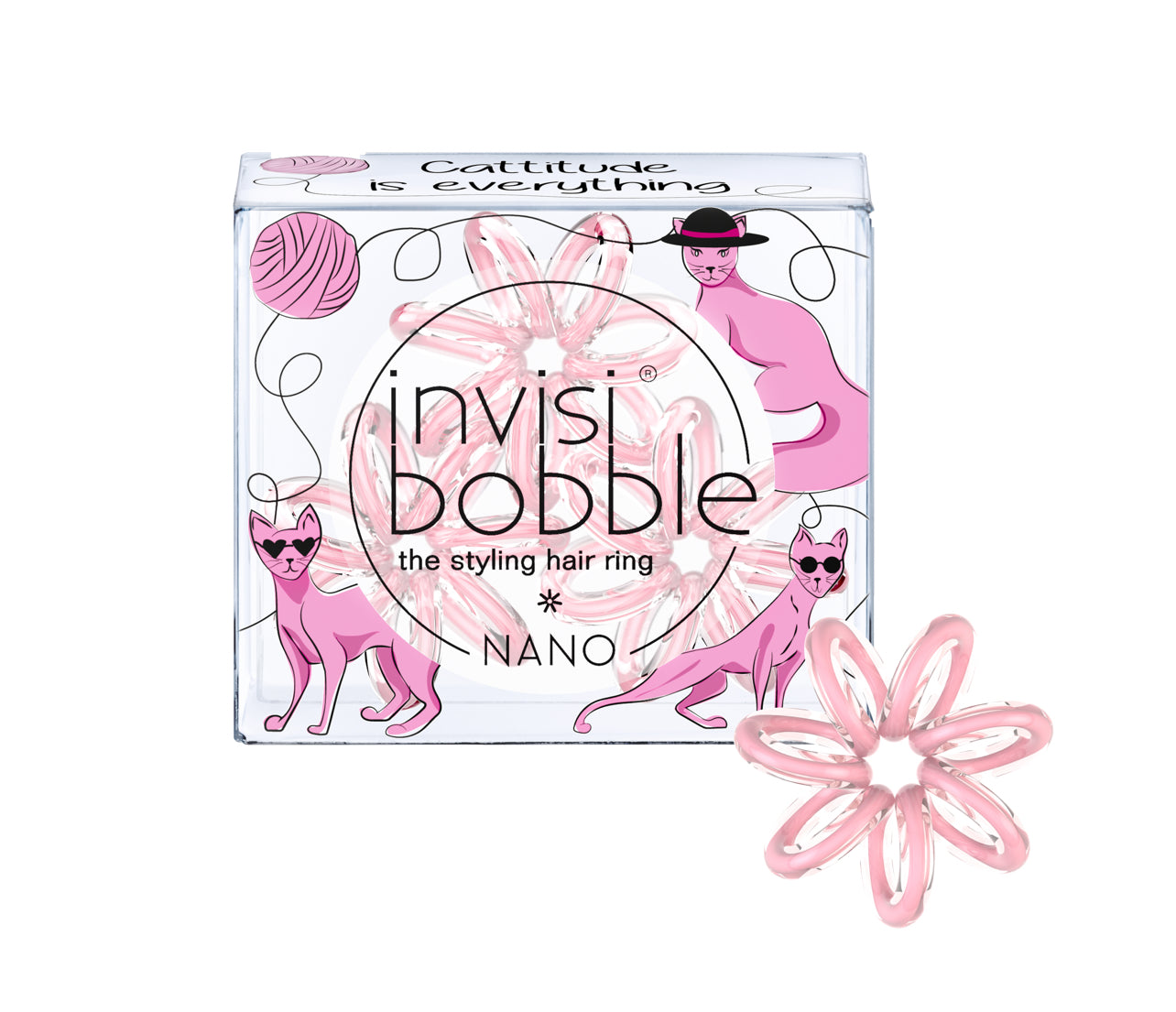 invisibobble NANO - Cattitude is Everything Phoenix Nationale