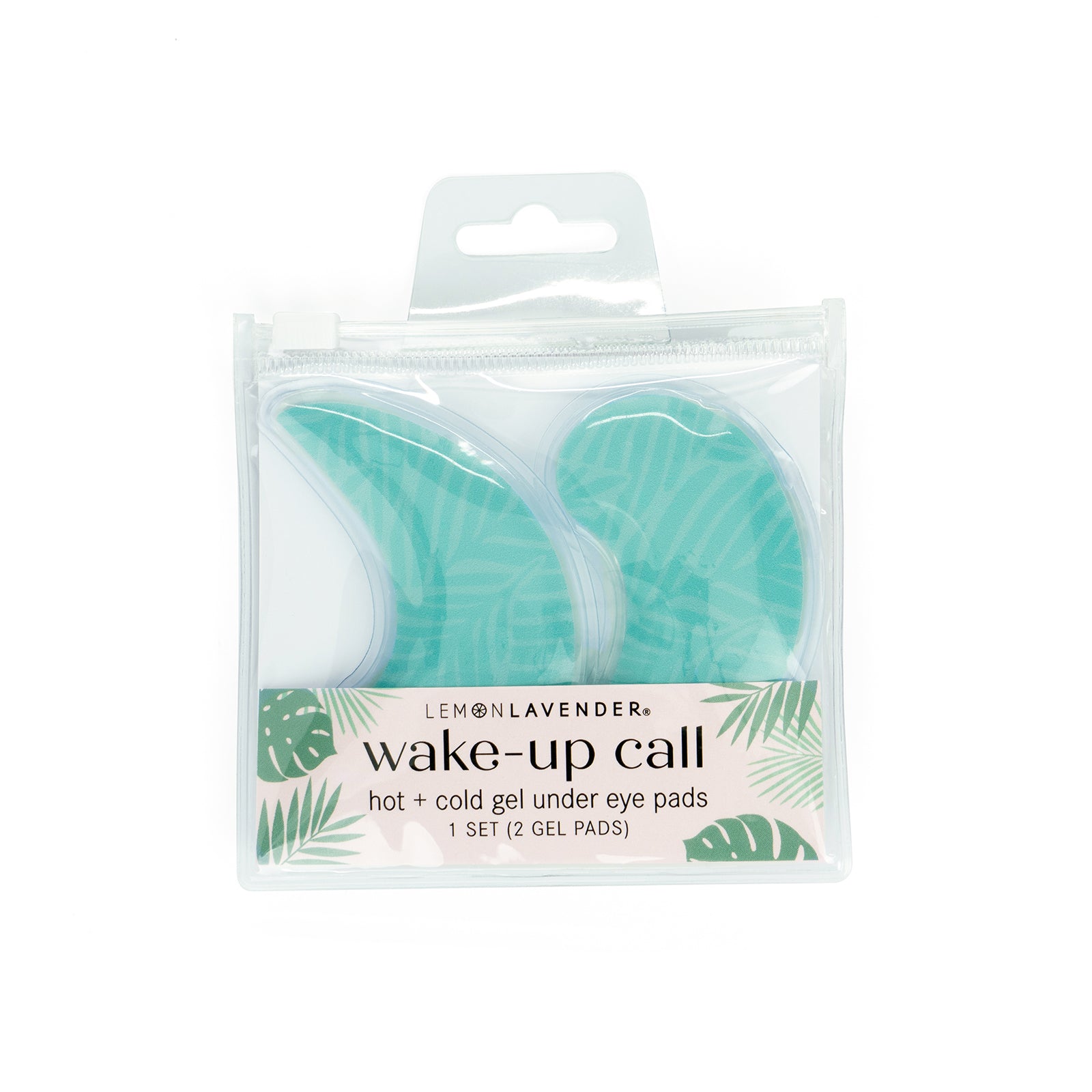 Lemon Lavender Hot + Cold Wake-Up Call Under Eye Gel Pads - Mint | Phoenix Nationale