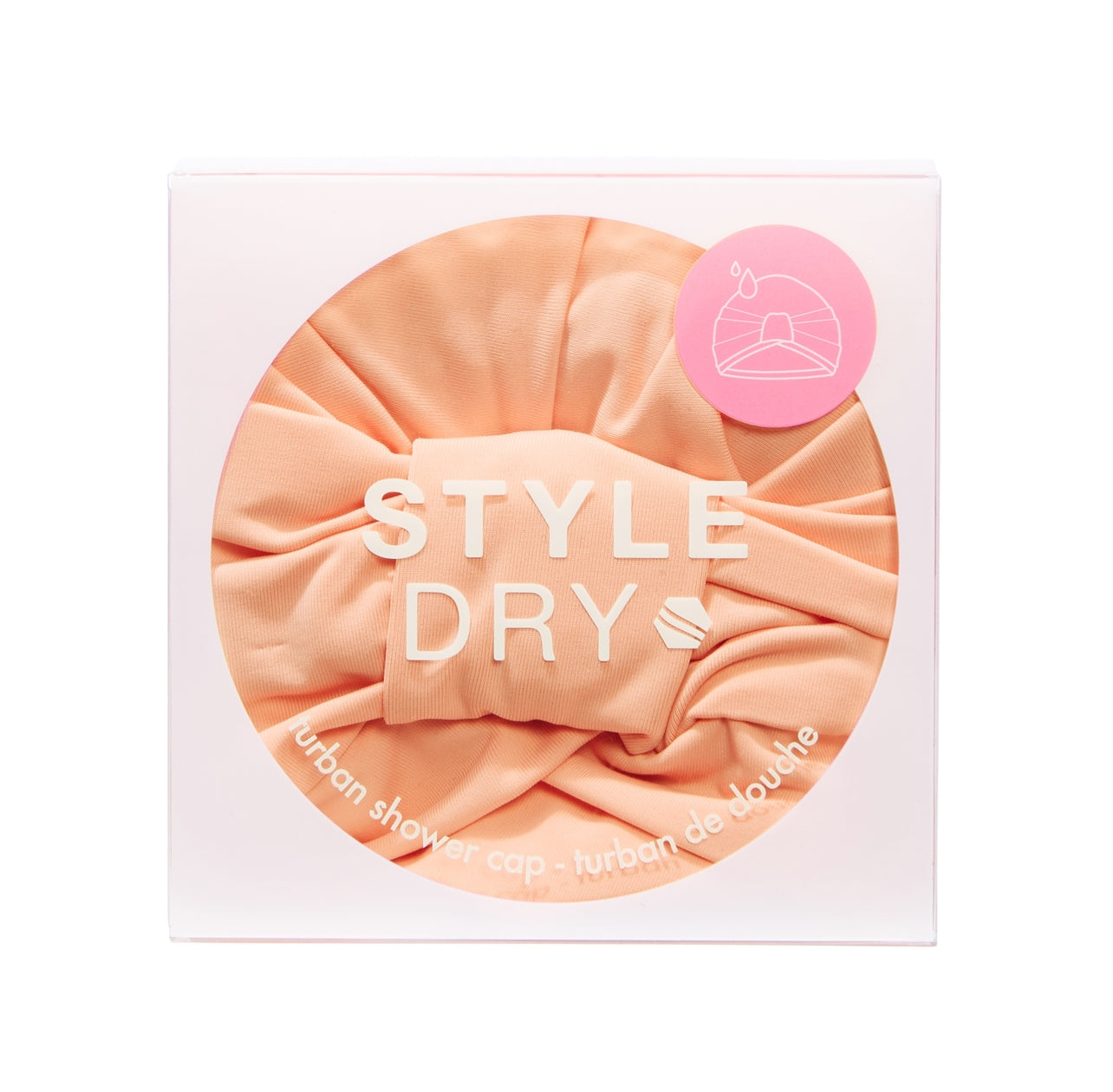 STYLEDRY Turban shower cap - that's peachy X Phoenix Nationale