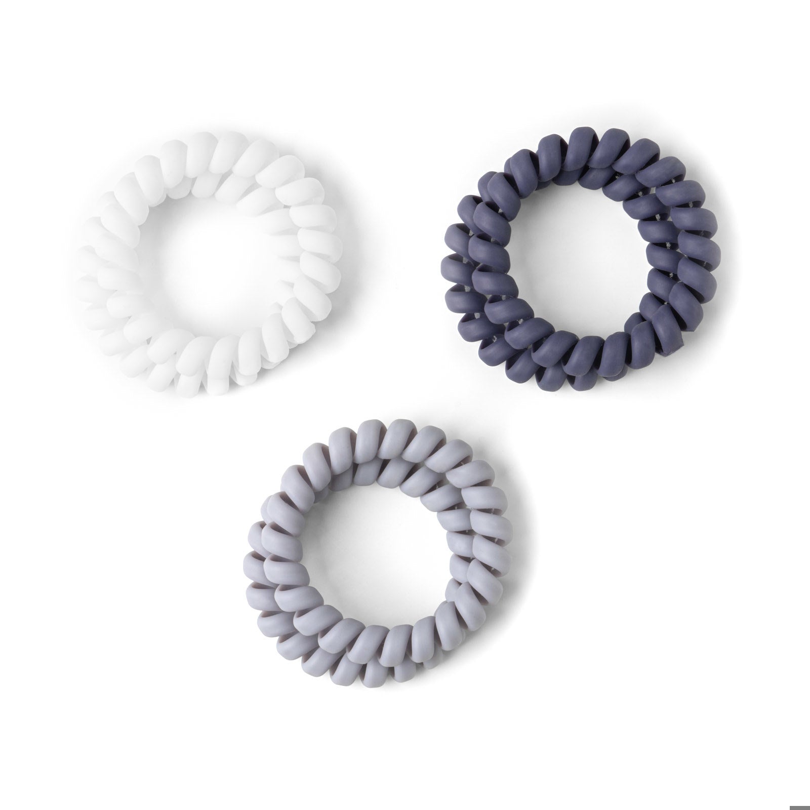 Crush™ Kinda Spiraling Coil Hair Ties 6-Pieces - Purple Phoenix Nationale