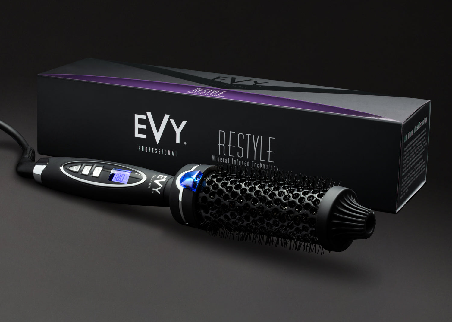 EVY PROFESSIONAL RESTYLE HOT BRUSH X Phoenix Nationale EVY PROFESSIONAL puts the ultimate hair tools and products into your hands to empower you with hair that is healthy, shiny and uber-stylish.